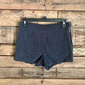 Forever 21 Blue Polka Dot Dress Shorts